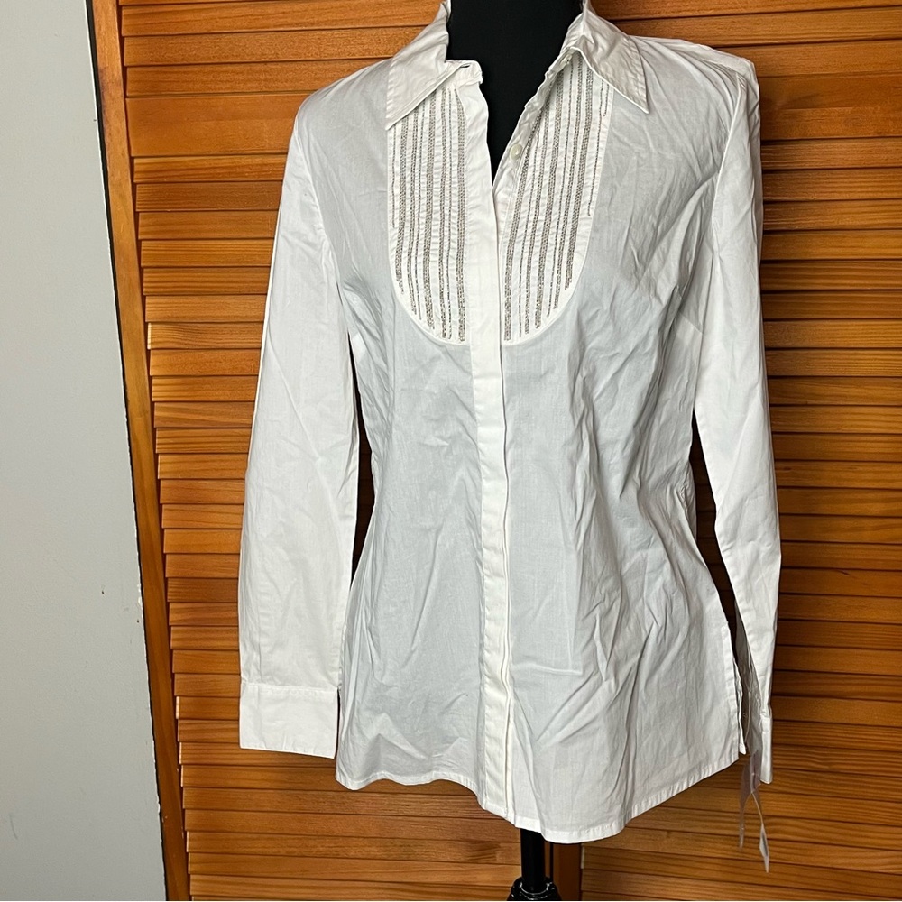 Charter Club White Button Down Shirt